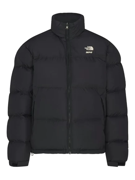 Женский пуховик Skims x The North Face Nuptse, черный