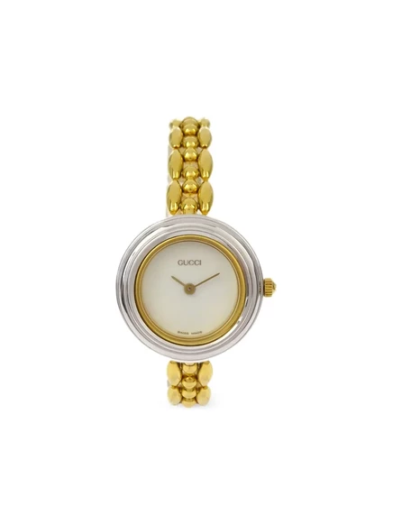 Женские часы Gucci Pre-Owned Chameleon 25 мм, золотистые