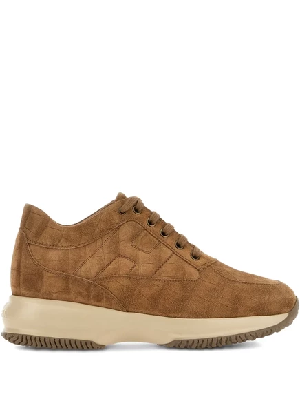 Интерактивные кроссовки Hogan brown