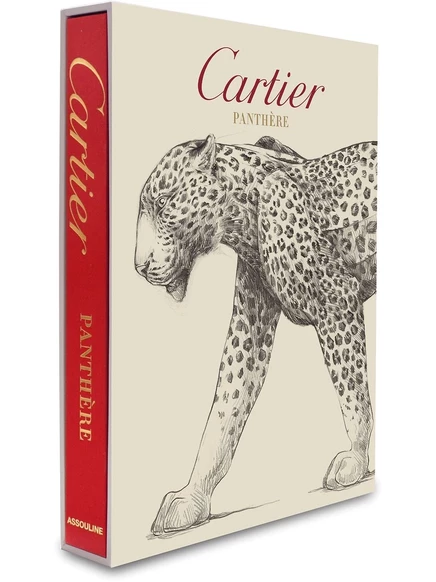 Кофейная книга Cartier Panthère в футляре, многоцветная