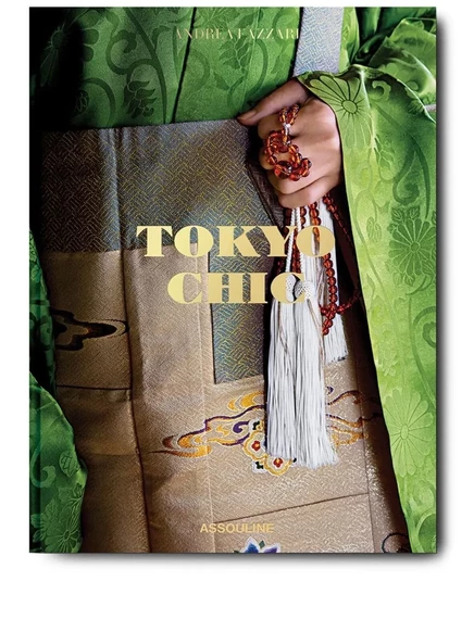 Книга Tokyo Chic в твёрдом переплёте, зелёная