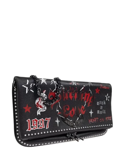 Женский клатч Zadig & Voltaire Rock Punk, черный