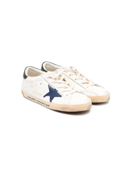 Кроссовки для мальчиков Golden Goose Kids Superstar, белые
