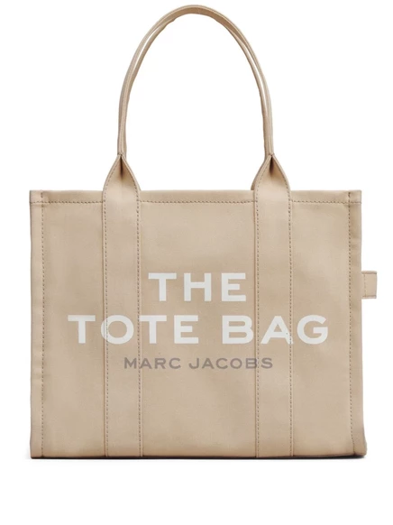 Женская сумка Marc Jacobs The Canvas Large Tote, бежевая