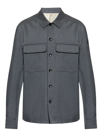 Верхняя рубашка Moncler Larribet  grey