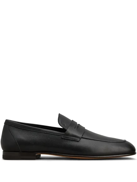 Мужские кожаные лоферы Tod's, черные