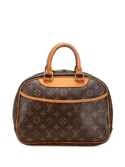 Бывшая в употреблении сумка Louis Vuitton 2004 года выпуска с монограммой Trouville brown