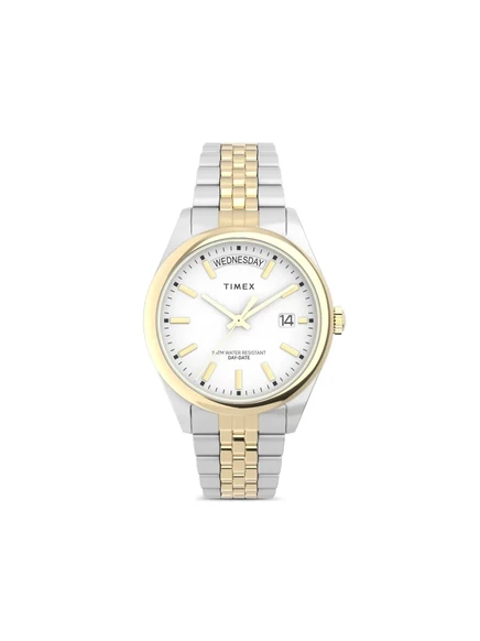 Женские кварцевые часы Timex Legacy 36 мм с белым циферблатом