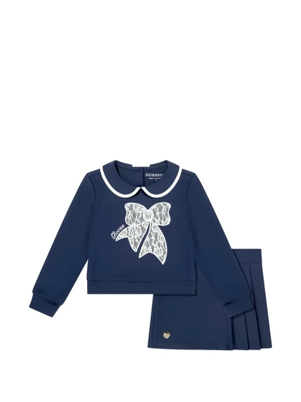 Юбки для девочек Guess Kids, плиссированные (2 шт.), синие