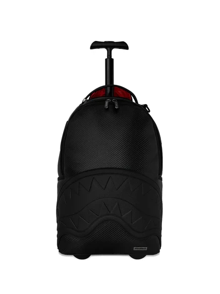 Рюкзак Sprayground с логотипом и принтом «акула», черный