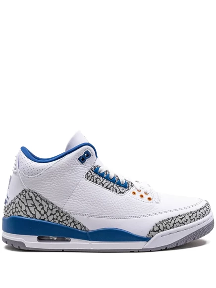 Унисекс кроссовки Jordan Air Jordan 3 «Wizards», белые