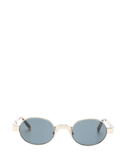 Унисекс солнцезащитные очки Miu Miu, золотистые