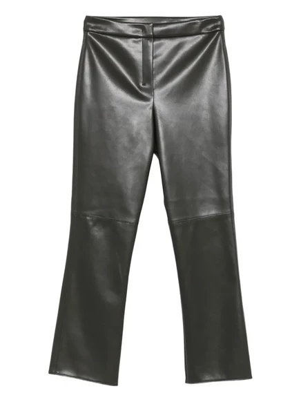 Брюки Max Mara с расклешенным низом и вставками от Max Mara green
