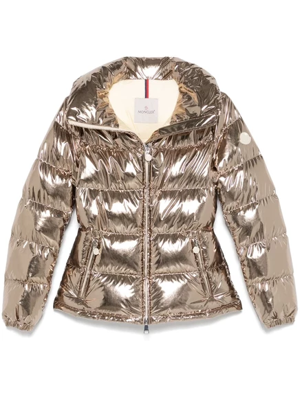 Женская пуховая куртка Moncler Douros, золотистая