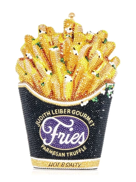 Женский клатч Judith Leiber Truffle Fries, золотистый