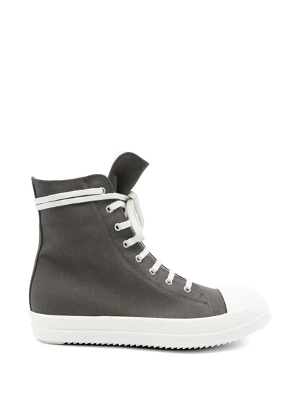 Мужские высокие кеды Rick Owens DRKSHDW, серые