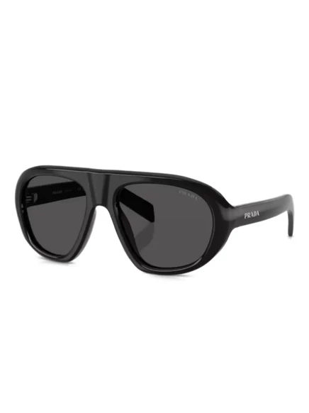 Солнцезащитные очки в оправе Prada Eyewear navigator black