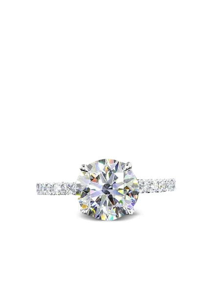 Кольцо Jewels Aficionado из белого золота 14К, серебристое