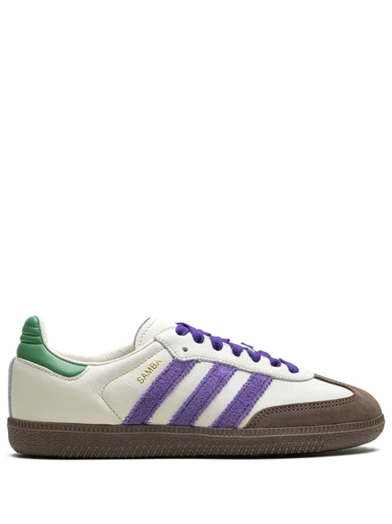кожаные кроссовки adidas Samba OG white