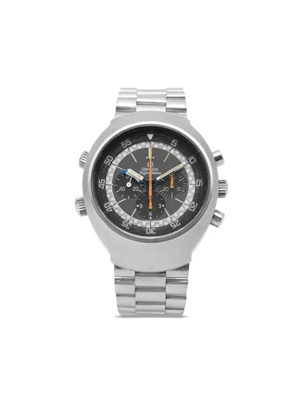 Бывший в употреблении хронограф OMEGA 1970 Flight Master, 43 мм grey