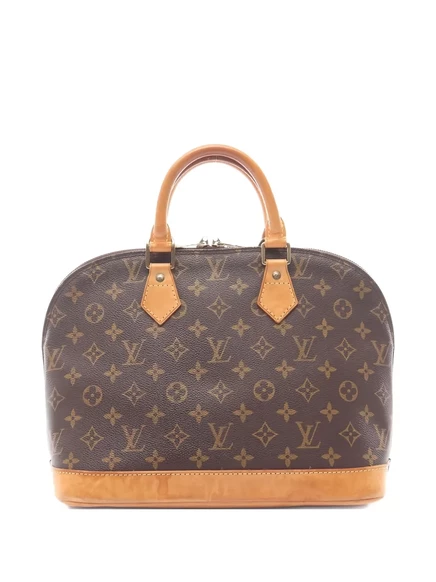 Сумка с монограммой Alma PM 1996 года выпуска, бывшая в употреблении у Louis Vuitton brown