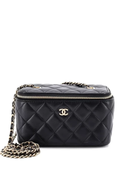 Женский клатч Chanel Classic Vanity Case малый, черный