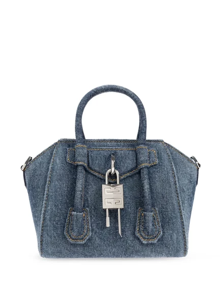 Женская сумка-тоут Givenchy Antigona Lock Toy, синяя