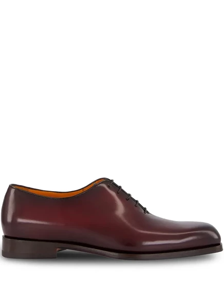 Мужские оксфорды Santoni, красные
