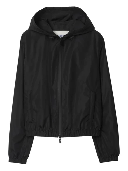 Женская куртка Burberry Knight с капюшоном, черная