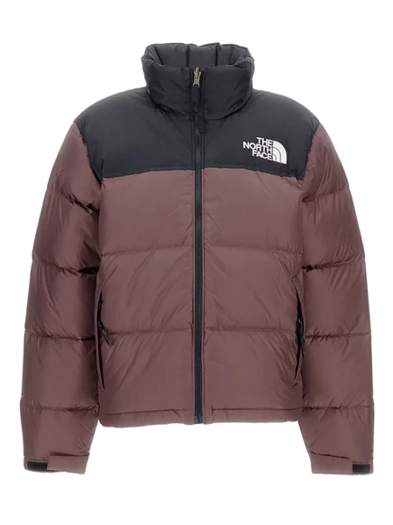 Женский пуховик The North Face Nuptse 1996, коричневый