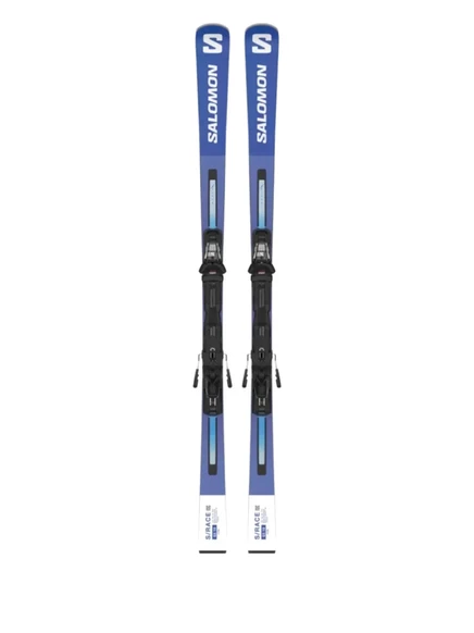 Лыжи Salomon S/Race GS 10 с креплениями MI 12, синие