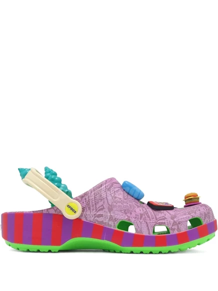 Мужские сандалии Crocs x The Simpsons Krusty, розовые