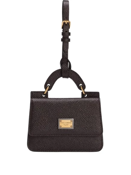 Женский кардхолдер Dolce & Gabbana Dauphine из телячьей кожи, фиолетовый
