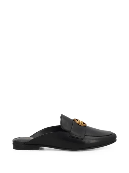 Женские мюли Michael Michael Kors Mckenzie из кожи, черные