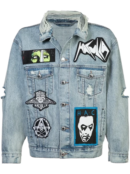 Джинсовая куртка Haculla Mad Max blue