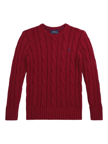 Свитер для мальчиков Polo Ralph Lauren, темно-красный