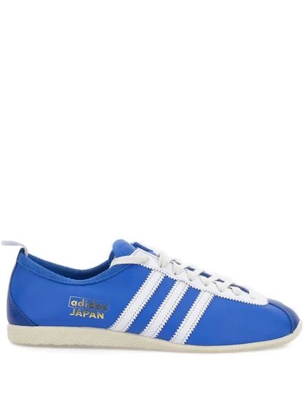 Кожаные кроссовки adidas  blue