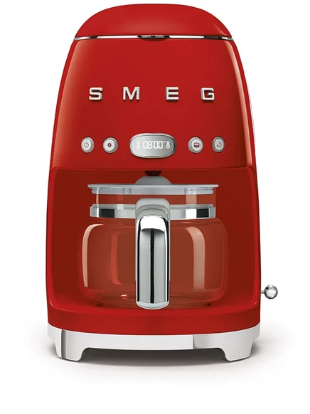 Капельная кофеварка Smeg Drip, красная