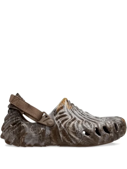 Мужские сабо Crocs Pollex Clog «Real Tree Camo», коричневые