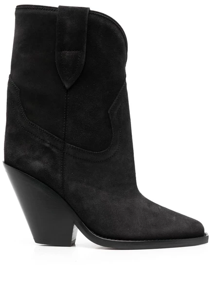Женские сапоги Isabel Marant Leyane 90 мм, черные