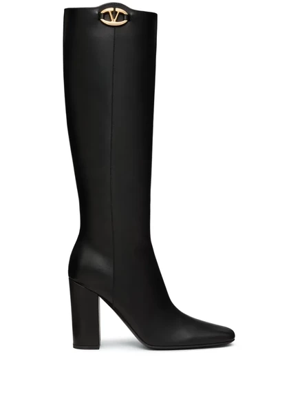 Женские сапоги Valentino Garavani VLogo, черные