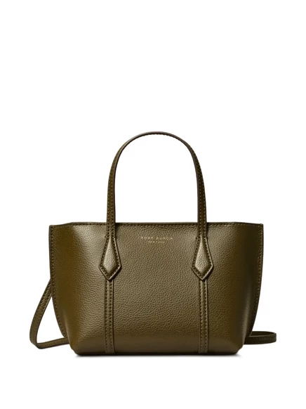 Женская мини-сумка-тоут Tory Burch Perry, зеленая