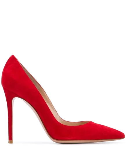 Туфли-лодочки на высоком каблуке от Gianvito Rossi red
