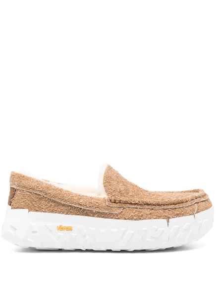 Мужские лоферы Ugg Ascot с мехом, светло-коричневые