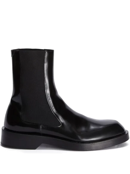 Мужские кожаные челси Jil Sander, чёрные
