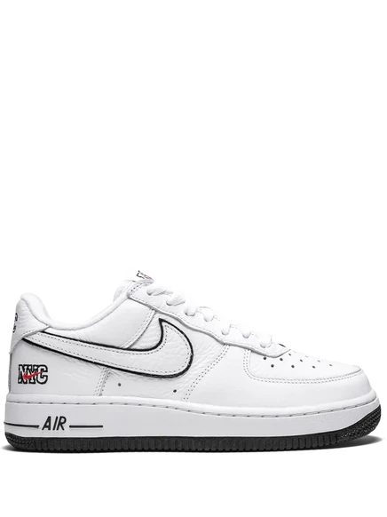 Низкие ретро-кроссовки Nike x Dover Street Market Air Force 1 white