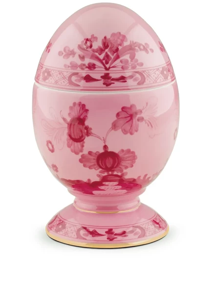 Чашка для яйца ginori 1735 oriente italiano 21 см, розовая
