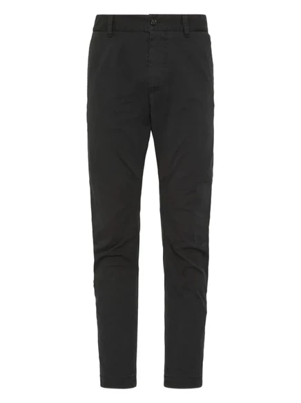 Мужские чиносы DSquared2 из хлопка, черные