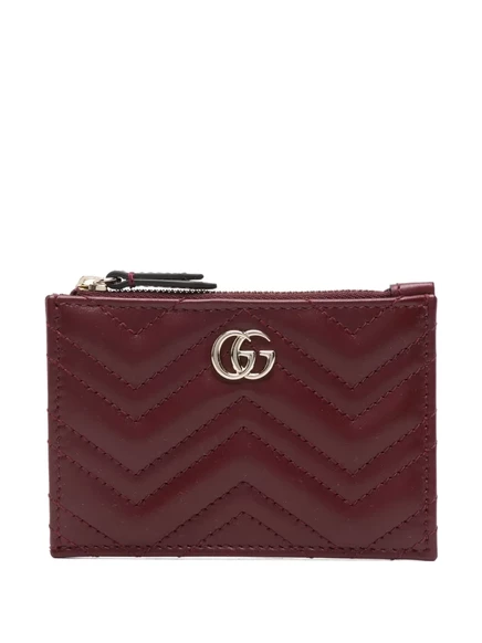 Женский кошелек Gucci GG Chevron, красный
