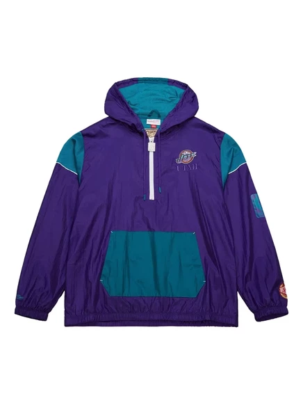 Мужская ветровка Mitchell & Ness x NBA Utah Jazz, фиолетовая